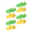 Toddmomy 8pcs Wind Up Caterpillar Toys Clockwork Caterpillar Toy for Boys and Girls Educational Pop-up Clockwork Tops Random view 1