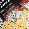 Shappy 35 Pcs Movie Night Bingo 24 Players Movie Party Bingo Cards Film Party Games for Adults Family Activities Theater Birthday Gifts Favors Supplies view 4