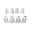 8-Pack Aluminum Elastic Couplers for Boat Model Shaft Systems, 3-6mm Inner Diameter, Shock-Absorbing Connectors(4 * 5mm) view 1