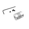 8-Pack Aluminum Elastic Couplers for Boat Model Shaft Systems, 3-6mm Inner Diameter, Shock-Absorbing Connectors(4 * 5mm) view 2