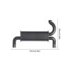 RC Car Upgrade Part for TRX4 for Axial for SCX10 1/10 Metal EXhause Pipe 90046 Decoration RC Car for Rock Crawler Upgrade Replace Modify Parts view 2