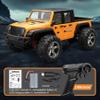 Tiodei Exceed C8819 1:20 Scale 4WD Full Proportional RC Pickup Truck, 35km/h High-Speed Simulation Dirt Bike Style with 2 Batteries  Yellow view 2