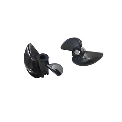 RC Boat Propeller, O-Boat Electric Two-Blade Semi-Submerged Left & Right Hand Propellers, CNC-Machined, 30/32/34mm Diameter, 1 Pair(D32mm*3mm)