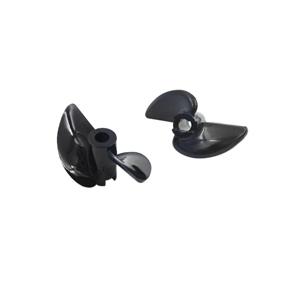 RC Boat Propeller, O-Boat Electric Two-Blade Semi-Submerged Left & Right Hand Propellers, CNC-Machined, 30/32/34mm Diameter, 1 Pair(D32mm*3mm)