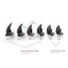 RC Boat Propeller, O-Boat Electric Two-Blade Semi-Submerged Left & Right Hand Propellers, CNC-Machined, 30/32/34mm Diameter, 1 Pair(D32mm*3mm) view 2