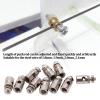 Beufee 20PCS RC Push Rod Connector, 2.1mm RC Plane Linkage Stoppers Stainless Steel Quick Adjust Stopper for KT Fixed Wing Aircraft view 2