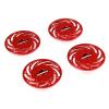 RC Car Upgrade Parts for Tamiya for TT01 for TT02 TT02T 1/10 RC Car Brake Rotor Disc Remote Control Car Upgrade Parts Modified Accessories DIY Parts(Red) view 1