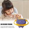 Anti Spill | Anti Spill Rotating Bowl For Kids | Spill Proof Bowl 360 Degree Rotating Rotating Bowl for 360 Degrees Bowl for Kids Boys Girls view 4