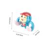 Hohopeti Electric Tumbling Monkey Toy Music Robotic Monkey for Boys and Girls Early Education Toy view 2