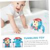 Hohopeti Electric Tumbling Monkey Toy Music Robotic Monkey for Boys and Girls Early Education Toy view 3