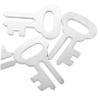 BESPORTBLE 10pcs Money Saving Box Closure Key Round Piggy Bank Stoppers for Easy Access and Secure Saving view 3