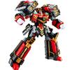 SSmall Metal Cardbot S BLASTRAIN Blast Train Red Transforming Robot Diesel Trains view 1