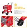 BESPORTBLE Mini Shopping Cart for Kids Toddler Role Play Toy Pretend Play Grocery Cart Simulation Shopping Trolley Kids Toy view 2
