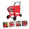 BESPORTBLE Mini Shopping Cart for Kids Toddler Role Play Toy Pretend Play Grocery Cart Simulation Shopping Trolley Kids Toy view 3