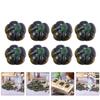BESPORTBLE 10pcs Simulation Acorn Squash Ornaments for Mini House Photography Props Lifelike Pumpkin Decor for Fall Harvest Excellent Craftsmanship Material view 3