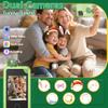 BEBESIRI Kids Camera Mini Smartphone Toy for Boys & Girls - 2.8" Touch Screen, 22 Learning Games, Dual Camera, Music Player, 32GB Card, Christmas Birthday Gift (Green Dinosaur) view 3