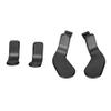 Metal Trigger Paddles One Controller Series 2 Model 1797, 4 Pieces Back Paddles Trigger Keys Spare Parts Set, Black view 2