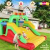 Whubefy Inflatable Obstacle Course Bounce House for Big Kids 8-12, 18.5 x 8FT Large Bounce Castle with Dual Racing Slides, Crawl Tunnels, Climbing, Obstacles, Jumping Area for Outdoor Backyard Party view 2