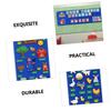 Happyyami Felt Board for Kids Multi-Functional Hanging and Standing Schedule Chart Visual Learning Tool for Toddlers Routine and Chore Tracking view 4