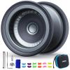 MAGICYOYO V13 Bi-Material Yoyo for Kids 8-12, Dual-Function Yoyo Professional for Responsive and Unresponsive Yo-yo Tricks with 12 Yoyos Strings, Blue Finger Brace, Bearing Kit (Grey+Black Rings) view 1