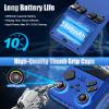 2026 V40MAX Upgraded Retro Handheld Game Console, Built in 40,000+Classic Games, 40+Simulators, Linux System, 4.0-inch 4K HD IPS Screen Video Player, 256GB, Portable Pocket Arcade Console(Sea Blue) view 4