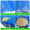 4.9 x 4.9 ft Baby Beach Pool, 2 in 1 Toddler Paddling Pool, Kiddie Pool and Beach Blanket, Beach Toys for Infant Kids Boys and Girls with Portable Water Bag and Shovel for Vacation Picnic view 4
