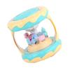 FELTECHELECTR Carousel Hand Drum Toy with 3D Light and Music for Babies view 1