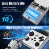 2026 V40MAX Upgraded Retro Handheld Game Console, Built in 40,000+Classic Games, 40+Simulators, Linux System, 4.0-inch 4K HD IPS Screen Video Player, 256GB, Portable Pocket Arcade Console(Silvery) view 4
