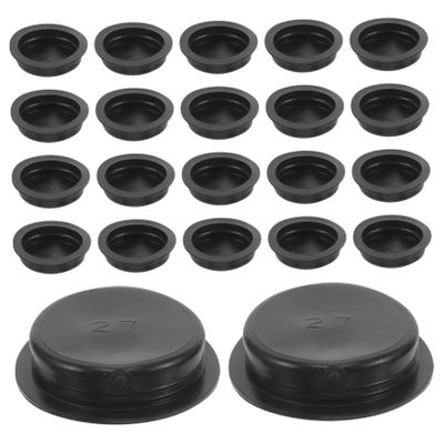 Alipis 50Pcs Rubber Piggy Bank Plugs Bank Stopper Covers and Sturdy Saving Pot Stoppers Compact for Easy Storage and Use for Coin Banks and Saving Pots