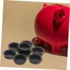 Alipis 50Pcs Rubber Piggy Bank Plugs Bank Stopper Covers and Sturdy Saving Pot Stoppers Compact for Easy Storage and Use for Coin Banks and Saving Pots view 4