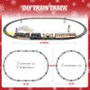 Funwee Electric Train Toy with Smokes,Lights and Sound,Train Set for Under Christmas Tree, Locomotive Train Model with Track, for 3 4 5 6 7+ Years Old Toddler Boys and Girls Birthday view 3