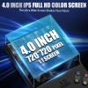 2026 V40MAX Upgraded Retro Handheld Game Console, Built in 40,000+Classic Games, 40+Simulators, Linux System, 4.0-inch 4K HD IPS Screen Video Player, 256GB, Portable Pocket Arcade Console(Black) view 3