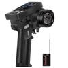 HotRC CT-10B 2.4G 10CH Radio Transmitter and Receiver with LED Display, Metal Steering Wheel, Trainer Function, for RC Car, Truck, Boat, Tank, Crawler, Drift Vehicle view 1