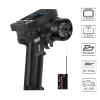 HotRC CT-10B 2.4G 10CH Radio Transmitter and Receiver with LED Display, Metal Steering Wheel, Trainer Function, for RC Car, Truck, Boat, Tank, Crawler, Drift Vehicle view 2