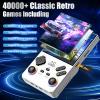 2026 V40MAX Upgraded Retro Handheld Game Console, Built in 40,000+Classic Games, 40+Simulators, Linux System, 4.0-inch 4K HD IPS Screen Video Player, 256GB, Portable Pocket Arcade Console(White) view 2