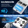 2026 V40MAX Upgraded Retro Handheld Game Console, Built in 40,000+Classic Games, 40+Simulators, Linux System, 4.0-inch 4K HD IPS Screen Video Player, 256GB, Portable Pocket Arcade Console(White) view 4