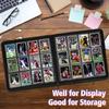 12 Pocket Card Binder, 720 Pockets PU Leather Zipper Trading Card Collection Album, Side-Loading Card Storage Folders for MTG, TCG, Game/Sport Crads (Apple Green, 12 Pockets) view 2