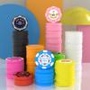 100-1000 Custom Poker Chips 37mm, 9 Colors Drink Tokens Personalized Your Logo, Image & Text, Full-Color Double Sided Printing, Customized Plastic Poker Chips for Bar, Club, Parties, Events (Pink) view 3