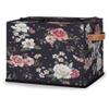 ADTASU Floral Pattern Storage Basket for Home - Foldable Rectangular Laundry Hamper, Organizer Bin for Shelves, Toys, Books, Clothes, 14x10x10 Inch, Waterproof (Flower) view 3