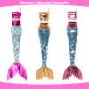 Lot 25 Pack Doll Bathing Suits Pool Accessories Set for 11.5 inch Girl Dolls - 6 pcs Swimsuits, 2 Pool Floaties, 4 Sunglasses, 8 Shoes, 1 Beach Chair, 1 Beach Towel and 3 Accessories view 3