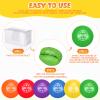 Jerify 6 Pcs Foam Dodgeball Set 7 Inch Soft Skin Playground Dodgeballs Bulk, Low Density Foam for Non Sting Dodgeball Sports Equipment for Kids and Adults view 3