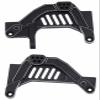 Aluminum Shock Tower Mounts Front & Rear Shock Hoops Upgrade Parts for Axial 1/6 SCX6 Jeep JLU Wrangler Trail Honcho 4WD RTR RC Crawler Car (Black) view 3