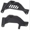 Aluminum Shock Tower Mounts Front & Rear Shock Hoops Upgrade Parts for Axial 1/6 SCX6 Jeep JLU Wrangler Trail Honcho 4WD RTR RC Crawler Car (Black) view 4