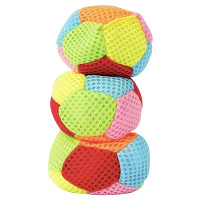 EUKVYQPX Special sandbean Bags for Children's Games, Soft Balls for Primary School Students to Throw During Sports,3pcs