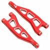 Aluminum Front & Rear Suspension A-Arms Upgrade Parts for Arrma 1/18 Granite Grom & 1/14 Typhon Grom, Replaces ARA330808 & ARA330809(Red) view 4