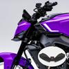 for MT-09 mt-09 MT09 SP 2024 2025 Motorcycle Carbon Downforce Naked Frontal Spoilers Winglet Aerodynamic Wing Front Spoiler Kit (Glossy) view 3