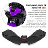 for MT-09 mt-09 MT09 SP 2024 2025 Motorcycle Carbon Downforce Naked Frontal Spoilers Winglet Aerodynamic Wing Front Spoiler Kit (Glossy) view 4