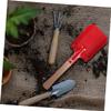 SEWOART 6pc Kids Gardening Tool Set Toddler Planting Tools Garden Rakes Shovel for Kids Children's Outdoor view 4