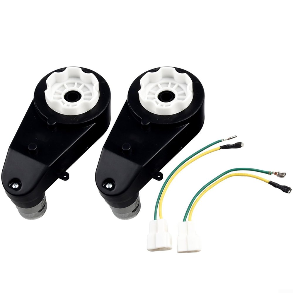 2PCS 24V 40000RPM RS555 Electric Motor Gearbox Replacement Kit for Ride On Car Toys