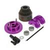 ZEZEFUFU Wear-Resistant Alloy Metal 2 Speed Pin Shoe 16-21T Gear Clutch Kit Flywheel Bearing for HSP 1/10 RC Accessories Parts view 1